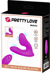 Pretty Love Melvin Rechargeable G Spot Massager Purple G-Spot Vibrators